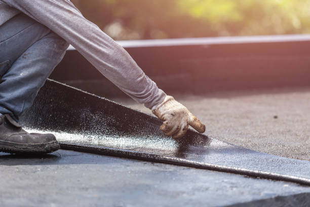 Professional Basement Waterproofing technician working in Cumming, GA